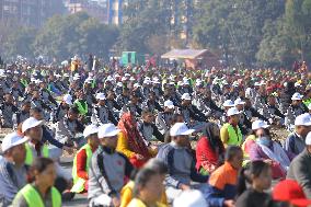 World Meditation Day Celebrated In Nepal