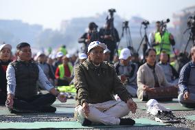 World Meditation Day Celebrated In Nepal