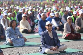 World Meditation Day Celebrated In Nepal