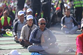 World Meditation Day Celebrated In Nepal