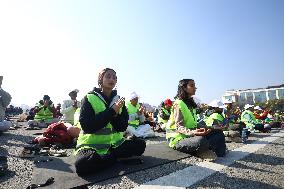 World Meditation Day Celebrated In Nepal