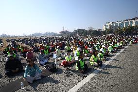 World Meditation Day Celebrated In Nepal