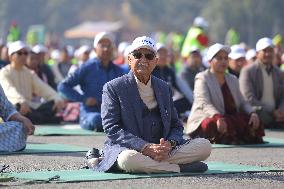 World Meditation Day Celebrated In Nepal