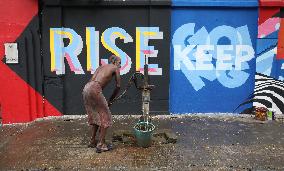 Street Art Festival In Kolkata, India