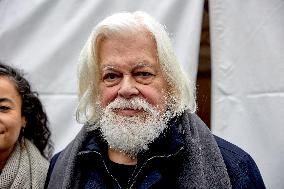 Sea Shepherd Conservation Society Founder, Anti-whaling Activist Paul Watson, Attends A Rally In His Support