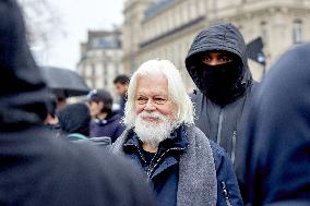 Sea Shepherd Conservation Society Founder, Anti-whaling Activist Paul Watson, Attends A Rally In His Support