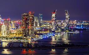 A General View Of The Doha Skyline