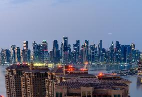 A General View Of The Doha Skyline