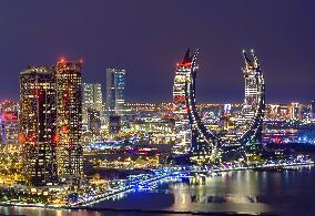 A General View Of The Doha Skyline