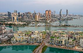 A General View Of The Doha Skyline