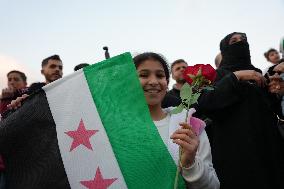 Syrians Celebrate Assad's Fall In Damascus