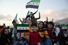 Syrians Celebrate Assad's Fall In Damascus