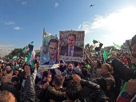 Syrians Celebrate Assad's Fall In Damascus