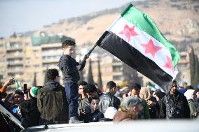 Syrians Celebrate Assad's Fall In Damascus