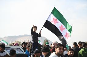 Syrians Celebrate Assad's Fall In Damascus