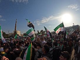 Syrians Celebrate Assad's Fall In Damascus