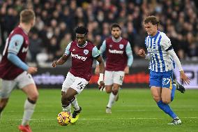 West Ham United FC v Brighton & Hove Albion FC - Premier League