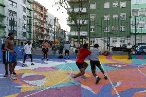 Basketball Day In Lisbon