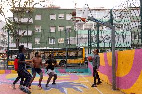 Basketball Day In Lisbon