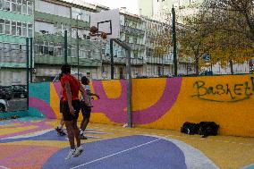 Basketball Day In Lisbon