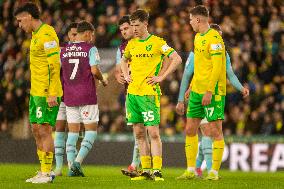 Norwich City FC v Burnley FC - Sky Bet Championship