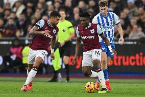 West Ham United FC v Brighton & Hove Albion FC - Premier League