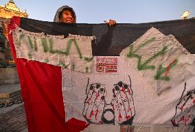 Rally For Palestine In Krakow