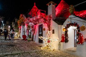 Lights And Installations In Alberobello