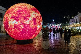 Lights And Installations In Alberobello