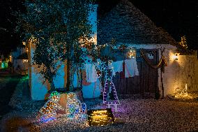 Lights And Installations In Alberobello