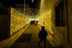 Lights And Installations In Alberobello