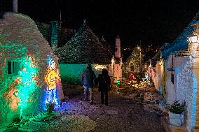 Lights And Installations In Alberobello