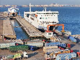 Chinese Ports Cargo Throughput Increased