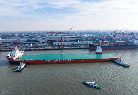 World's Largest Load Carrying Capacity of Self-propelled Deck Ship