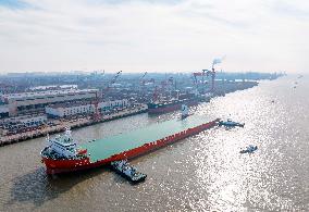 World's Largest Load Carrying Capacity of Self-propelled Deck Ship