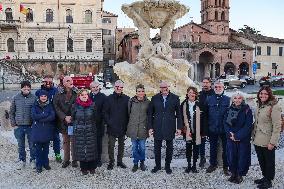 The Fountain Of The Tritons Restored - Rome