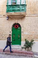 Christmas Atmosphere  in St. Julian's, Malta