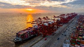 Shanghai Port Container Annual Throughput Exceeded 50 Million TEU