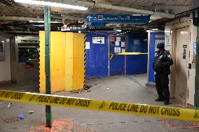 One Man Dead And One Man In Stable Condition After Being Stabbed Aboard A Southbound 7 Train At The Woodside Avenue And 61st Str