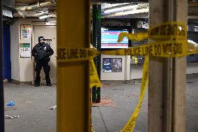 One Man Dead And One Man In Stable Condition After Being Stabbed Aboard A Southbound 7 Train At The Woodside Avenue And 61st Str