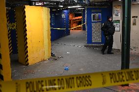 One Man Dead And One Man In Stable Condition After Being Stabbed Aboard A Southbound 7 Train At The Woodside Avenue And 61st Str