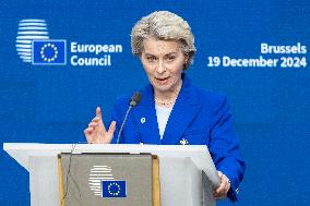 European Council Summit In Brussels