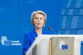 European Council Summit In Brussels