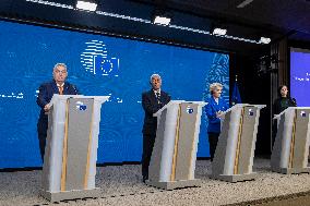 European Council Summit In Brussels