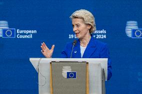 European Council Summit In Brussels