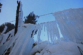 Srinagar Records Lowest Temperature At Minus 8.5 Degrees Celcius In The Last 133 Years As Harshest Winter Period 'Chillai Kalan'