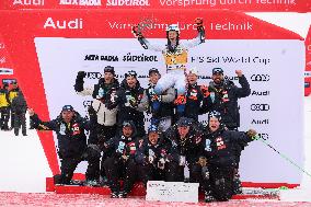 SPORT INVERNALI - Sci Alpino - AUDI FIS Ski World Cup - Giant Slalom - Uomini