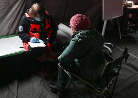 Annual Christmas Food Handout For People In Need In Krakow