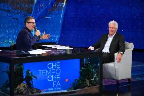 Richard Gere Attends The Che Tempo Che Fa TV Show - MIlan