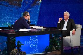 Richard Gere Attends The Che Tempo Che Fa TV Show - MIlan